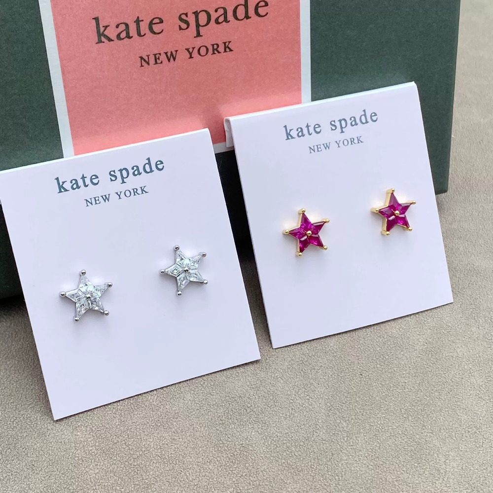 kate spade Zircon Five Point Star Stud Earrings